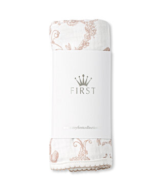 First First - tetra cloth     ETHNIC WHITE - white-beige