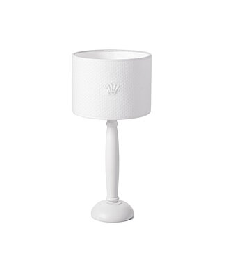 First First - table lampshade BRISTOL HOPEFULL WHITE - white