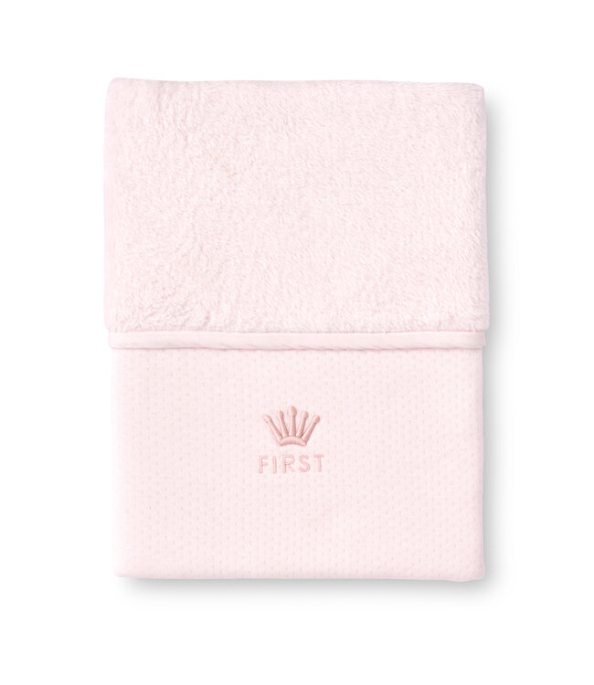 First First - blanket   LIO CRYSTAL PINK - blushpink