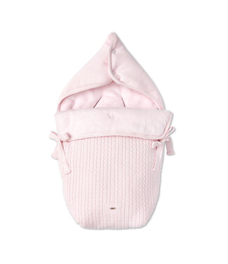 First First - angels nest for car seat NOA CRYSTAL PINK - blushpink