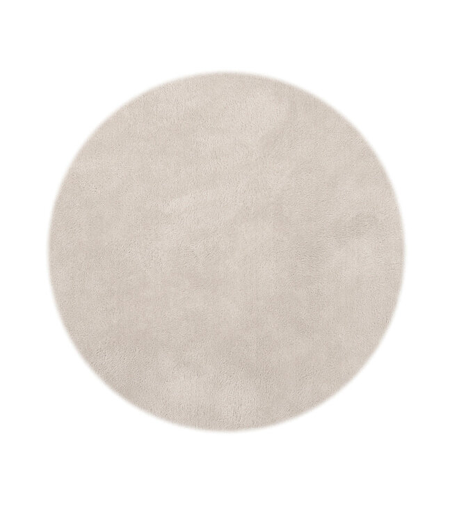First First - rug round BERBER SILENT SANDS - beige