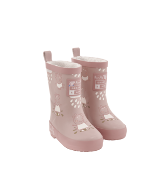 Grass & Air Grass & Air -  Peppa Pig Colour-revealing Winter Wellies - Candy Floss Coral