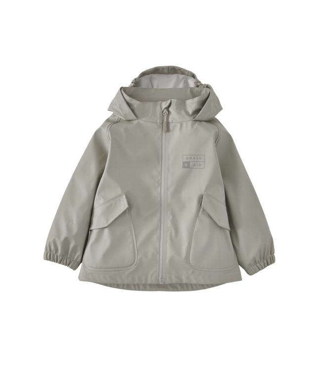 Grass & Air Grass & Air -  Rainster Jacket -  Geothermal Grey