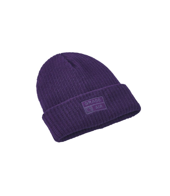 Grass & Air Grass & Air -  Winter Beanie - Icelandic Amethyst