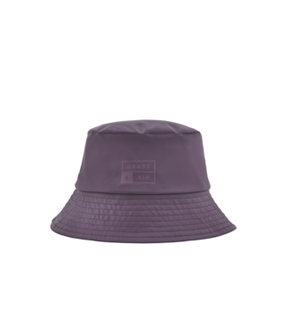 Grass & Air Grass & Air -  PU Bucket Hat -  Icelandic Amethyst