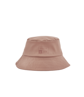 Grass & Air Grass & Air -  PU Bucket Hat - Rose