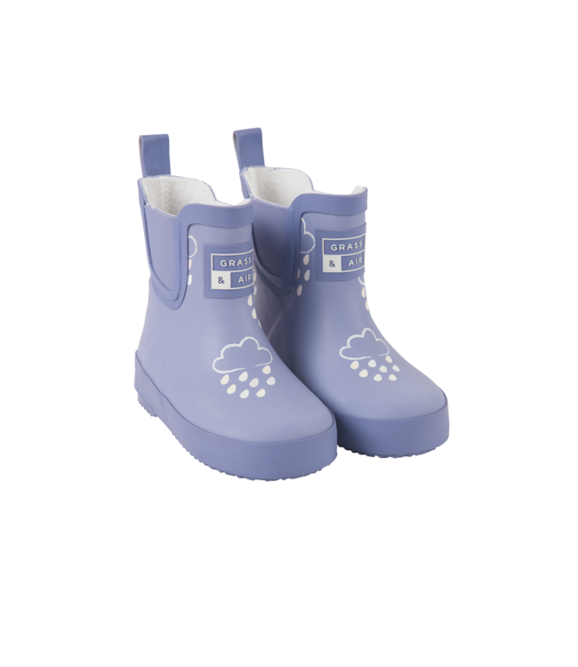 Grass & Air Grass & Air -  Shorty Colour-revealing Wellies - Lavender