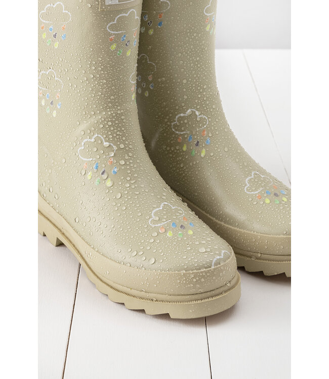 Grass & Air Grass & Air -  Adult Colour-revealing Wellies - Stone