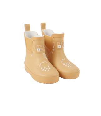 Grass & Air Grass & Air -  Shorty Colour-revealing Wellies - Peach