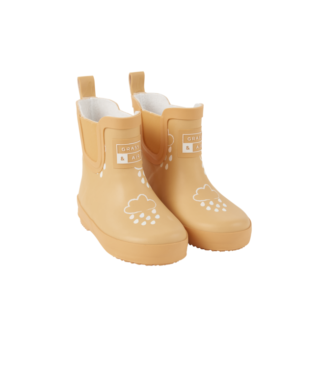 Grass & Air Grass & Air -  Shorty Colour-revealing Wellies - Peach