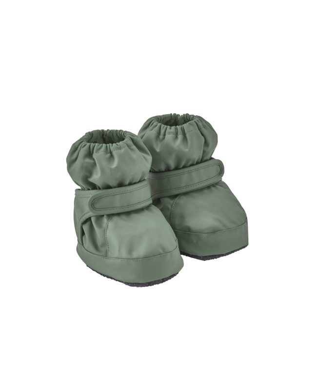 Grass & Air Grass & Air -   PU Waterproof Bootie - Khaki