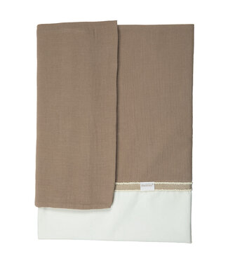 Pericles Pericles - Laken+Sloop Bed Chocolate