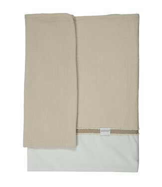 Pericles Pericles - Laken+Sloop Bed  Creme