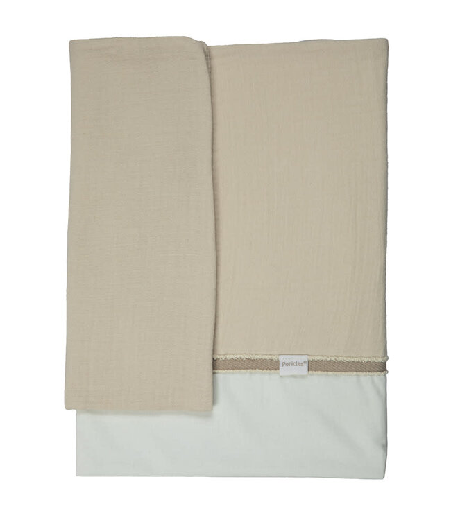 Pericles Pericles - Laken+Sloop Bed  Creme