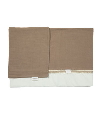 Pericles Pericles - Laken+Sloop Wieg Chocolate