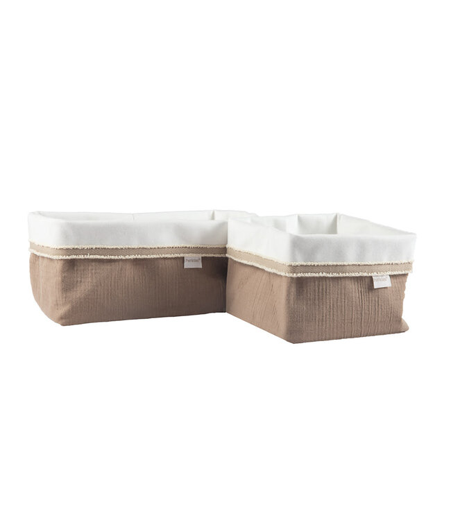 Pericles Pericles - Storage Bag  Set Chocolate