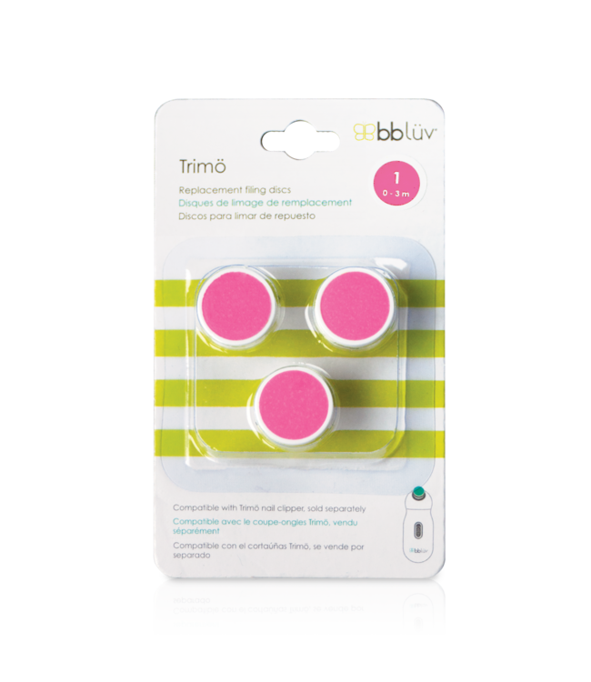 Bbluv Bblüv - Trimö - 3-pack Replacement Filing Discs Step 1 (0-3m)