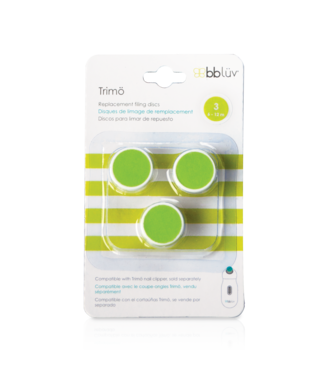 Bbluv Bblüv - Trimö - 3-Pack Replacement Filing Discs Step 3 (6-12m)