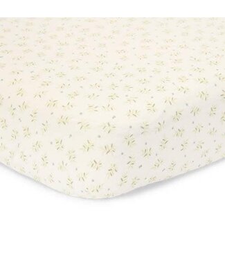 Little Dutch Little Dutch - Hoeslaken wieg Blueberry Leaves