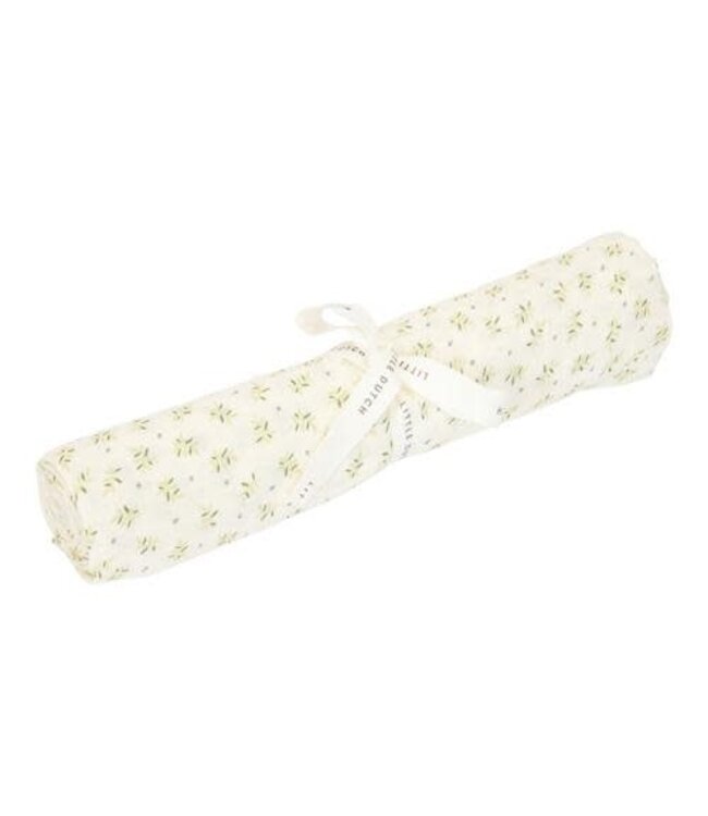 Little Dutch Little Dutch - Swaddle doek hydrofiel 120 x 120 Blueberry Leaves
