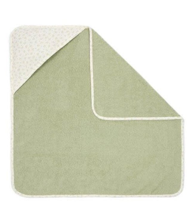 Little Dutch Little Dutch - Badcape hydrofiel Blueberry Leaves - 100x100 cm