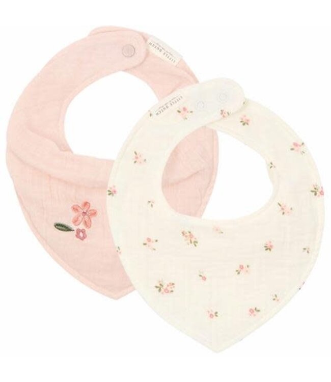 Little Dutch Little Dutch - Bandana slab hydrofiel set van 2 Fairy Blossom & Blossom