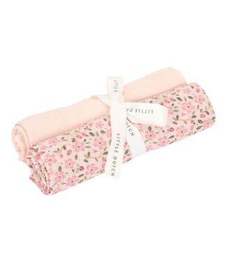 Little Dutch Little Dutch - Swaddle doeken hydrofiel 70 x 70 Fairy Floral & Blossom