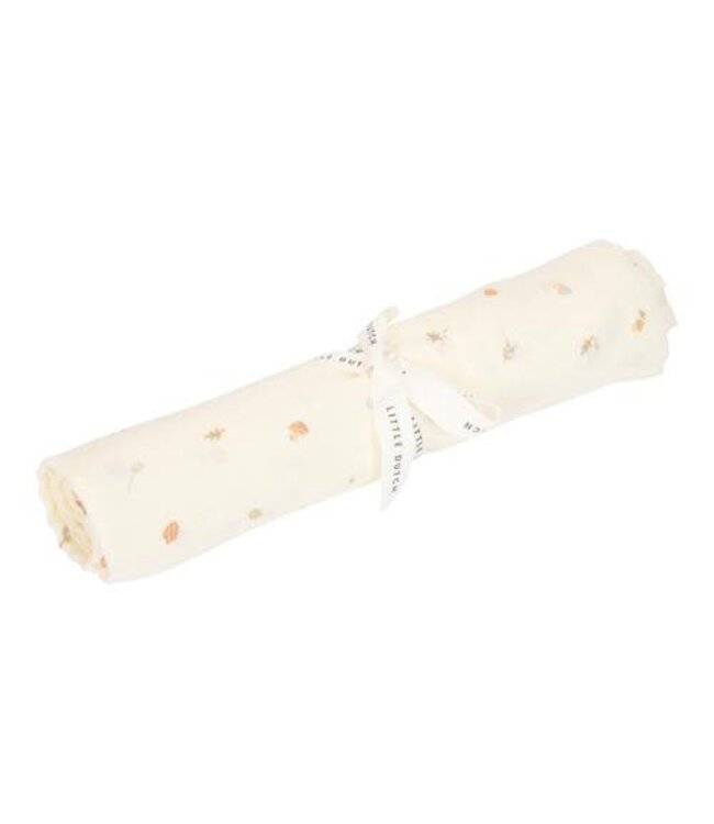 Little Dutch Little Dutch - Swaddle doek hydrofiel 120 x 120 Forest Treasures