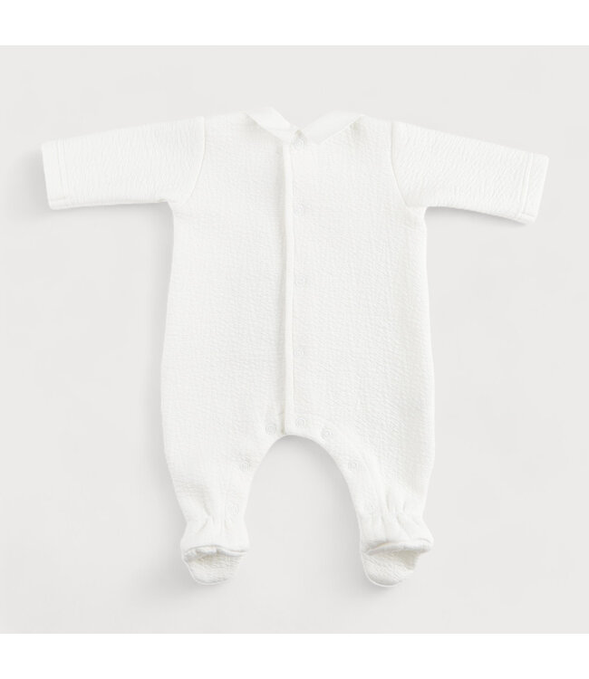 Theophile & Patachou Théophile & Patachou - Kruippakje gewafeld kant vliegtuig - Ivoor