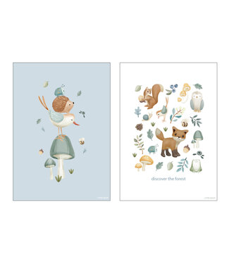 Little Dutch Little Dutch - Poster Forest Wonders - A3
