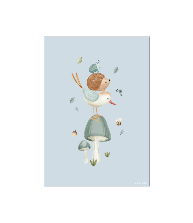 Little Dutch Little Dutch - Poster Forest Wonders - A3