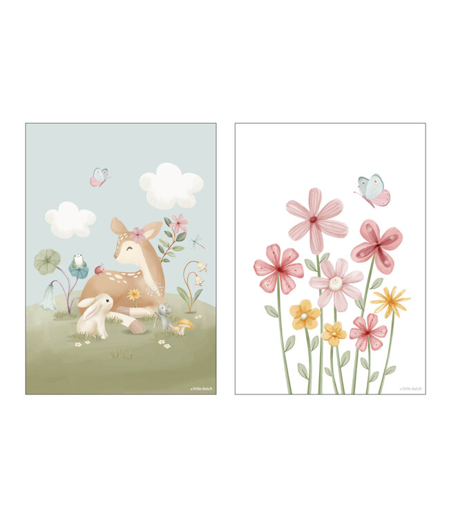 Little Dutch Little Dutch - Poster Fairy Garden - A3