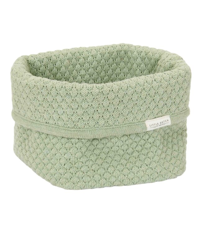 Little Dutch Little Dutch - Commodemandje klein gebreid Pure Sage