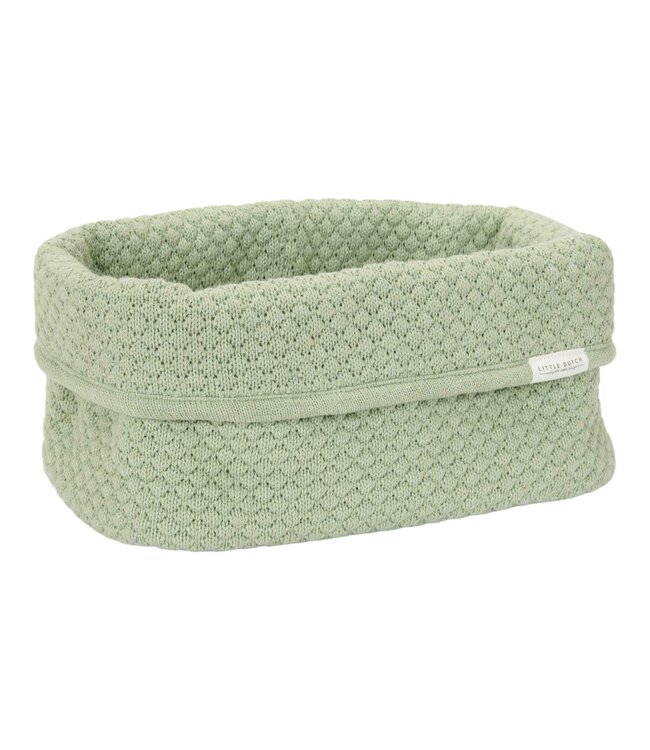 Little Dutch Little Dutch - Commodemandje groot gebreid Pure Sage