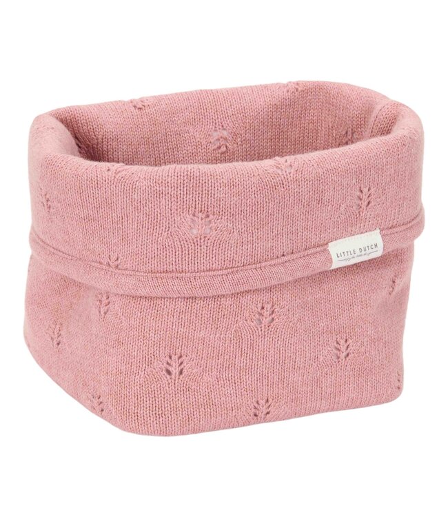 Little Dutch Little Dutch - Commodemandje klein gebreid Pure Pink Blush