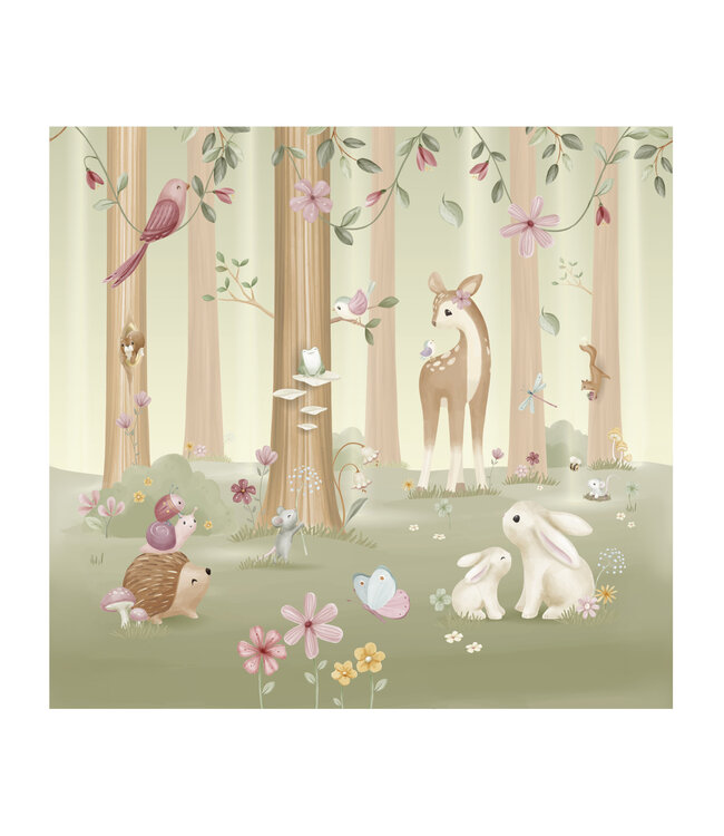 Little Dutch Little Dutch - Fotobehang Fairy Garden