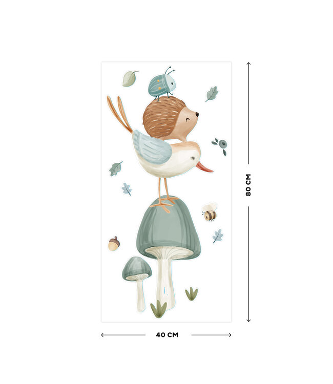 Little Dutch Little Dutch - Muurstickers Forest Friends