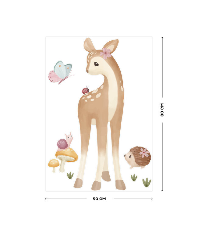 Little Dutch Little Dutch - Muurstickers Fairy Garden