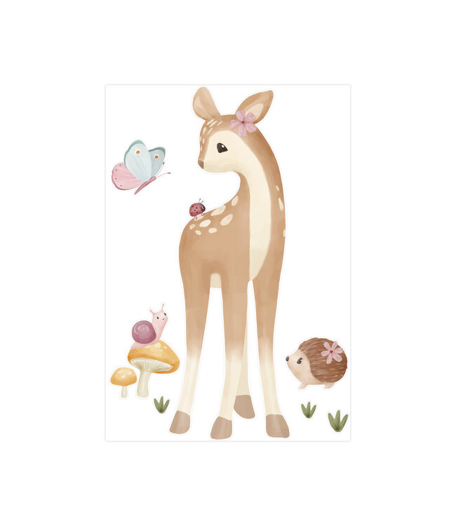 Little Dutch Little Dutch - Muurstickers Fairy Garden