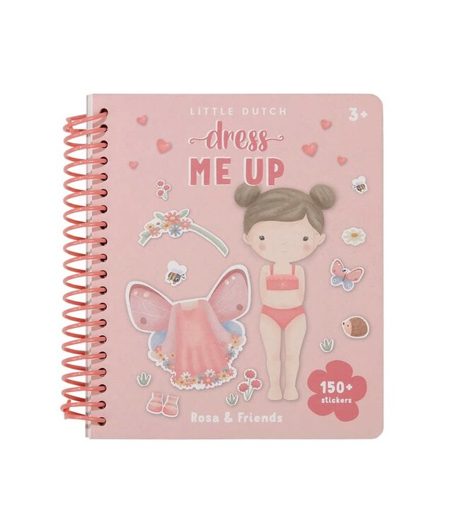 Little Dutch Little Dutch - Dress up boek Rosa & Friends Forest Friends