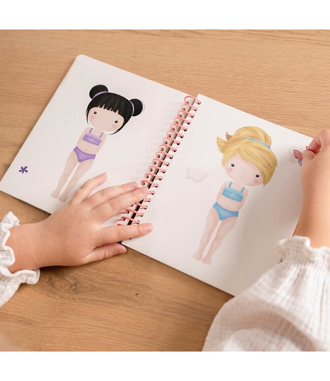 Little Dutch Little Dutch - Dress up boek Rosa & Friends Forest Friends