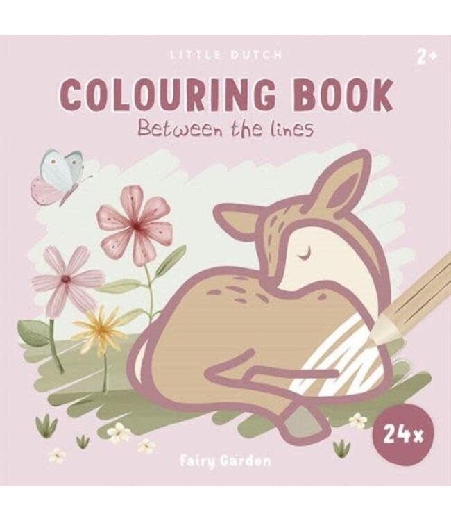 Little Dutch Little Dutch - Boekje kleuren binnen de lijntjes Forest Friends