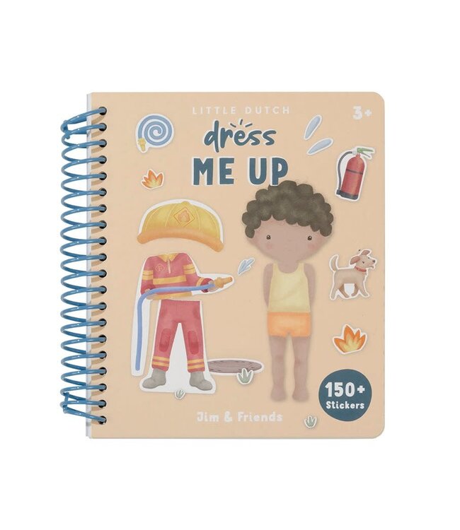 Little Dutch Little Dutch - Dress up boek Jim & Friends Fairy Garden