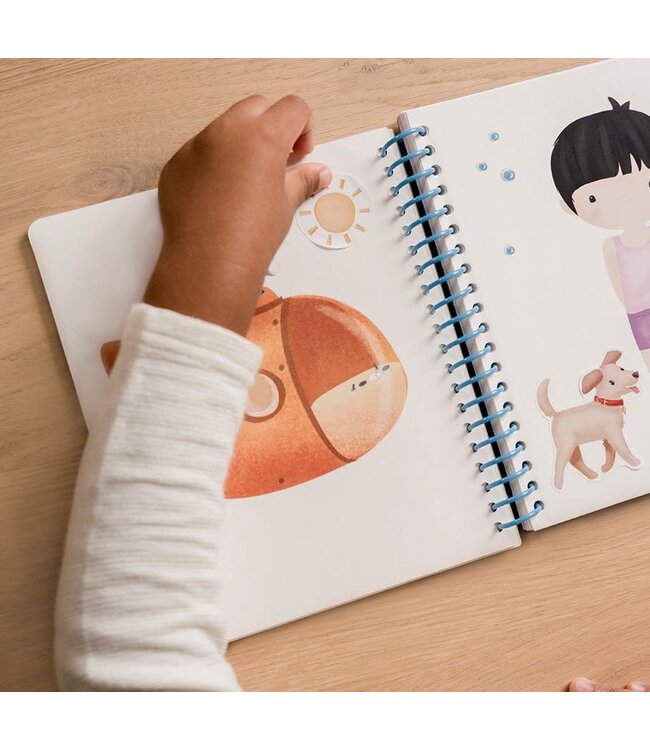 Little Dutch Little Dutch - Dress up boek Jim & Friends Fairy Garden