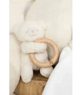 Tartine et Chocolat Tartine et Chocolat - Gaston l'ourson Hochet - nacre