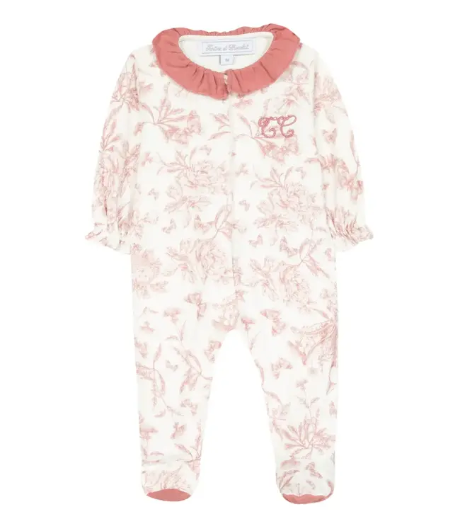 Tartine et Chocoat Tartine et Chocolat - Babypakje Toile de Jouy - Peche