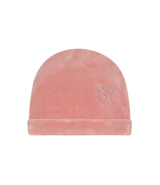 Tartine et Chocoat Tartine et Chocolat - Muts velours Toile de Jouy - Peche