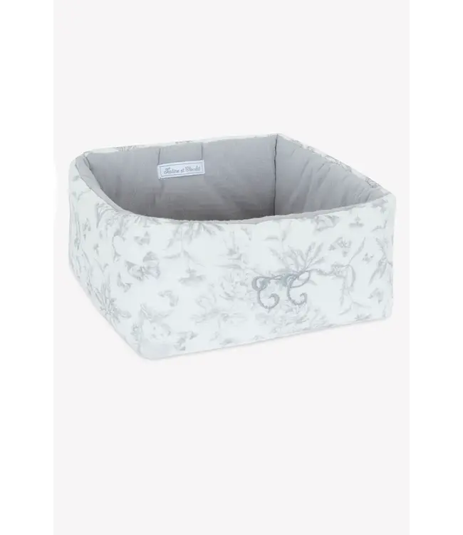 Tartine et Chocolat Tartine et Chocolat - Verzorgingsmand Toile de Jouy - Gris