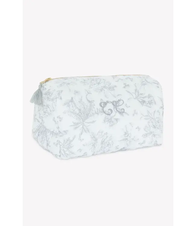 Tartine et Chocolat Tartine et Chocolat - Toilettasje Toile de Jouy - Gris