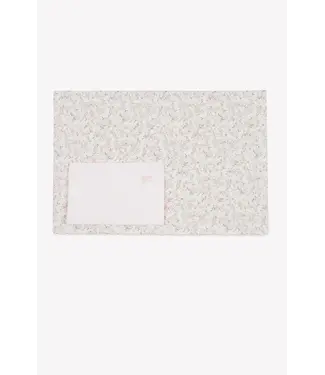 Tartine et Chocolat Tartine et Chocolat - Dekbedovertrek Jardin Hivernal - rose pâle